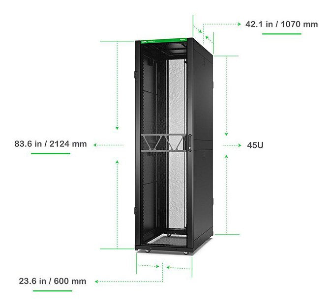 Netshelter Sx 45u 600mm X 1070mm