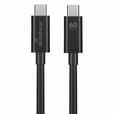 EAN 4260664873327 - MediaRange MRCS213 cable USB USB 3.2 Gen 1 (3.1 Gen 1) 1,2 m USB C Negro imagen 2