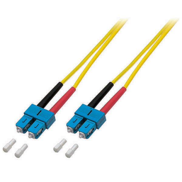 Efb Duplex Cable De Red Sc-Sc Os2 G652d 15m Lszh 3mm Amarillo