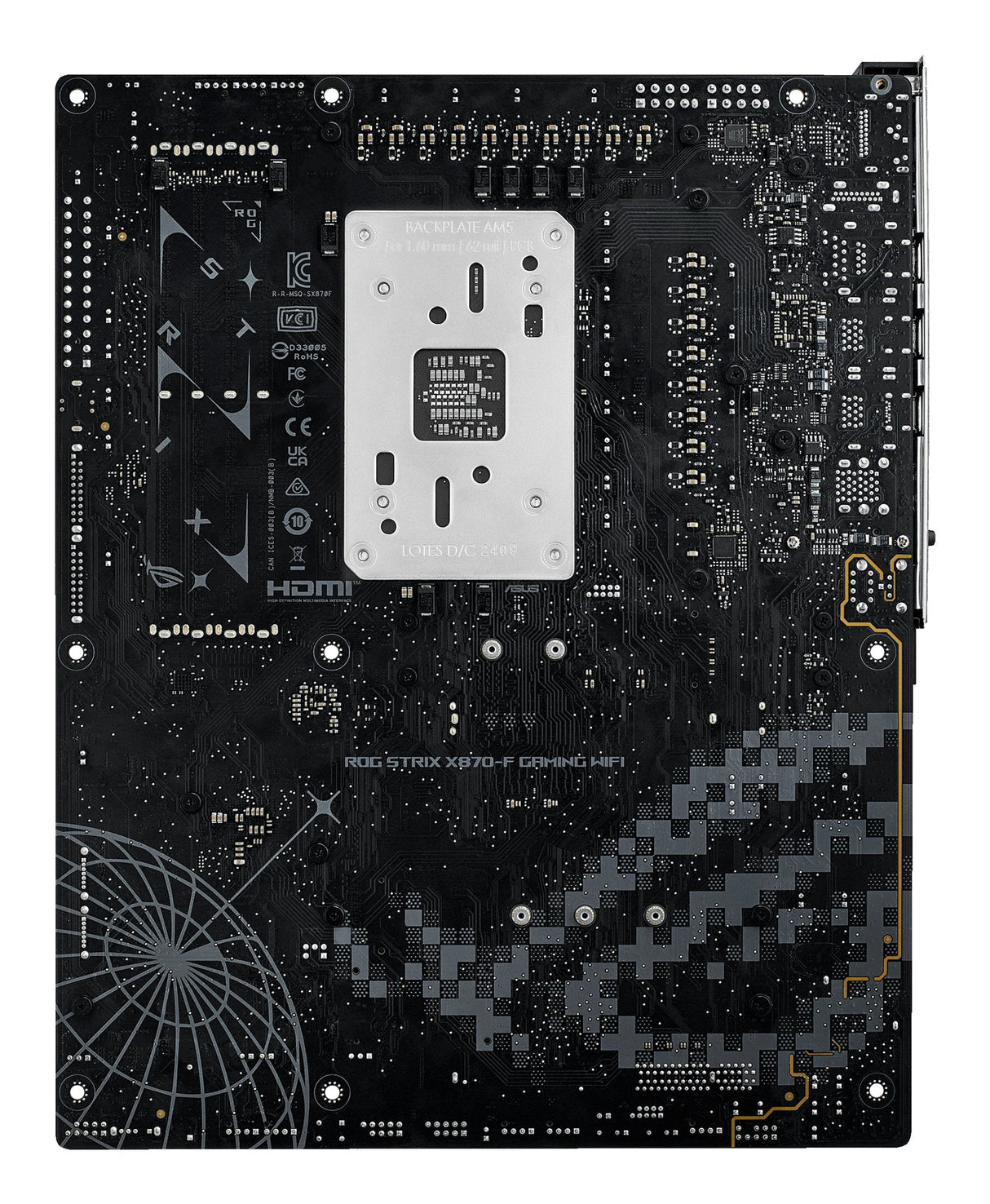 Asus Rog Strix X870-F Gaming Wifi Amd X870 Zócalo Am5 Atx