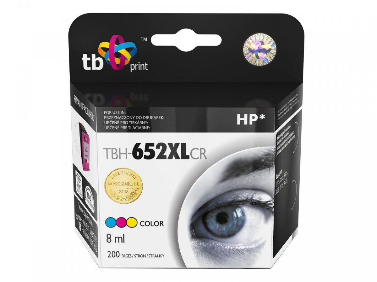 EAN 5901500509107 - TB Print TBH-652XLCR cartucho de tinta 1 pieza(s) Azul, Púrpura, Amarillo imagen 1