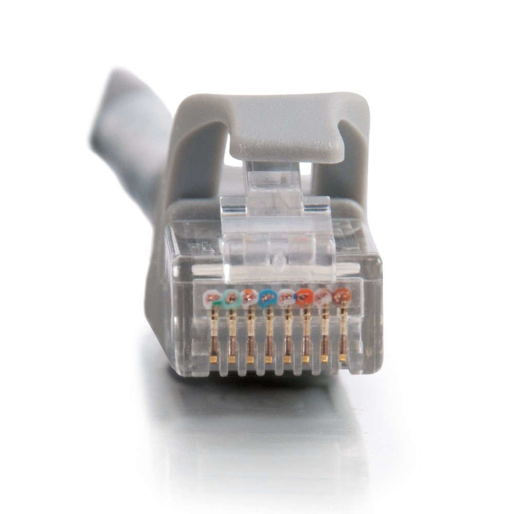 C2g Cat6 Booted Unshielded (Utp) Network Patch Cable Cable De Interconexión Rj-45 (M) A Rj-45 (M) 20 M Utp Cat 6 Moldeado Sin Enganches Trenzado Gris