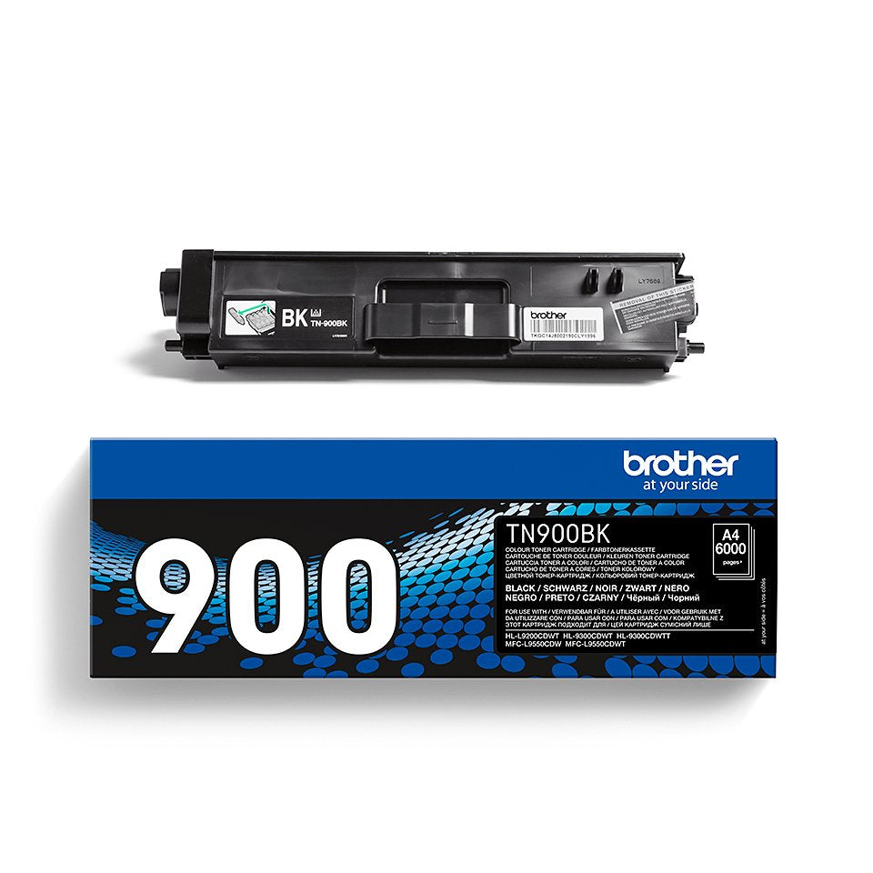 EAN 4977766735094 - Brother TN-900BK cartucho de tóner 1 pieza(s) Original Negro imagen 2