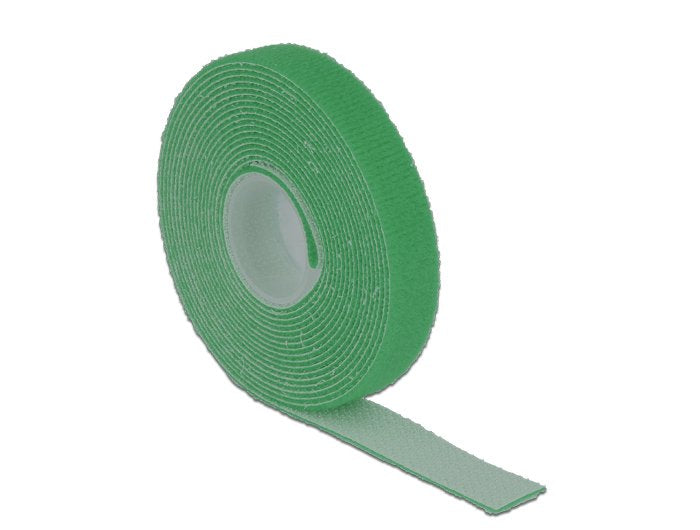 Delock Cinta De Velcro A Rollo L 3 M X B 13 Mm Verde
