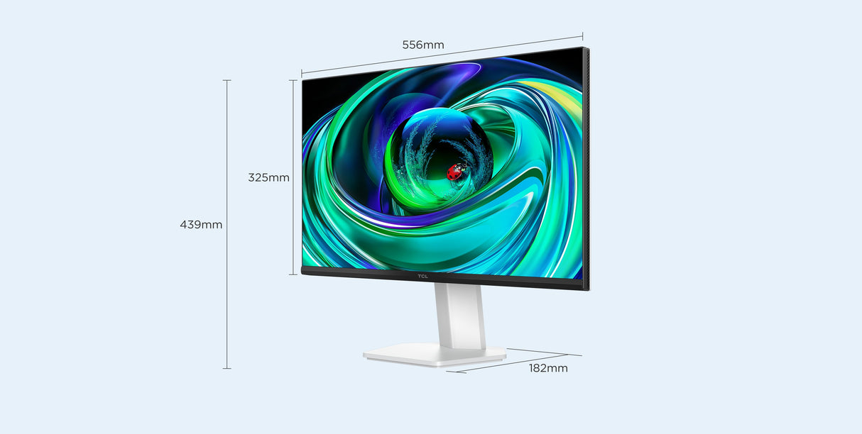 EAN 5901292529048 - TCL 25G54 pantalla para PC 63,5 cm (25") 1920 x 1080 Pixeles Full HD QLED Blanco imagen 3