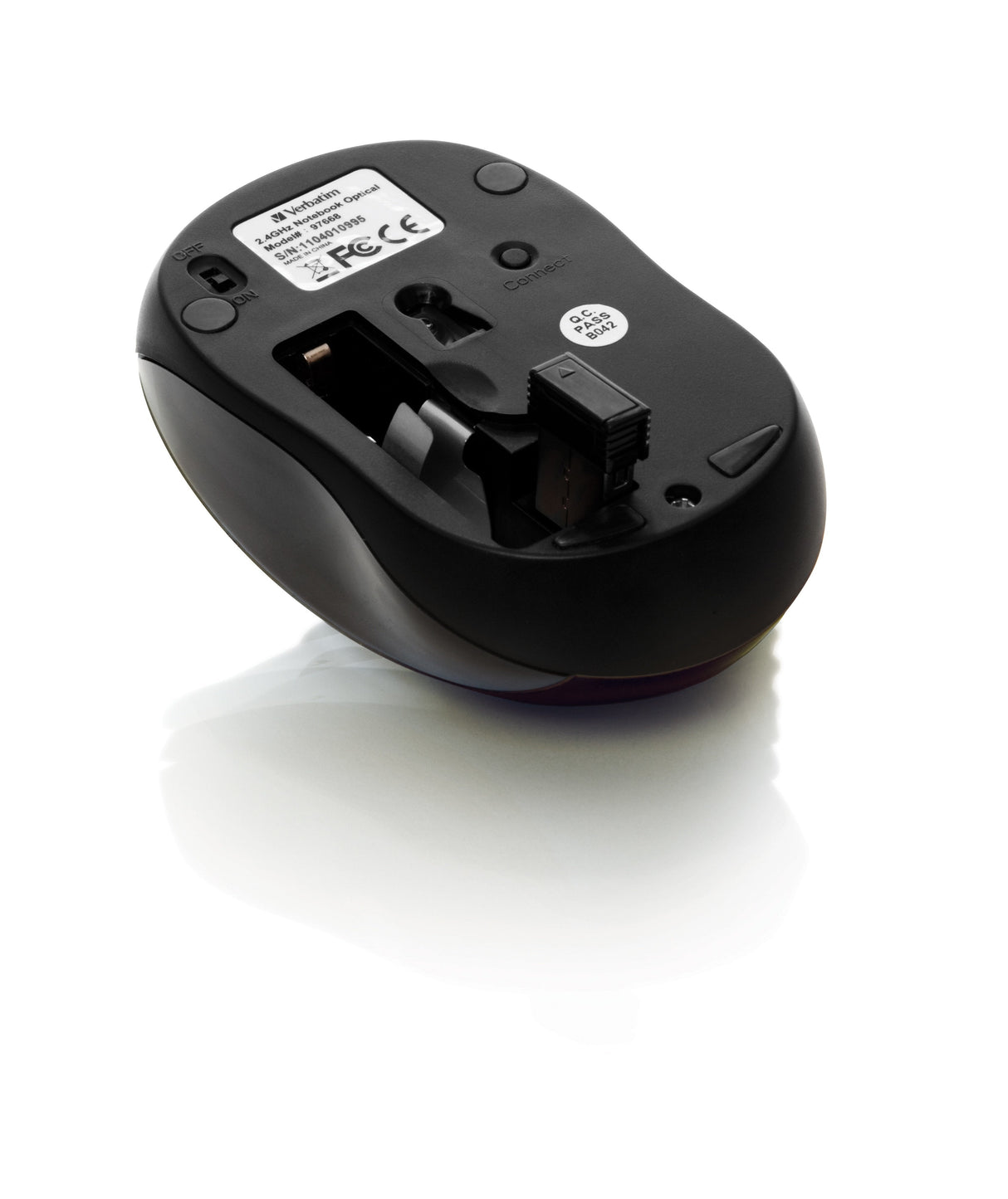 EAN 0023942490425 - Verbatim Go Nano ratón Oficina Ambidextro RF inalámbrico 1600 DPI imagen 2