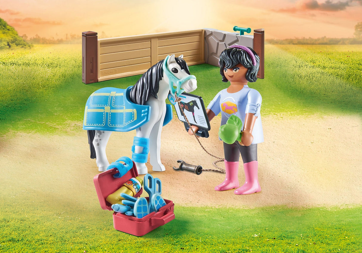 Playmobil 71497 Caballos De La Cascada Caballo Terapeuta