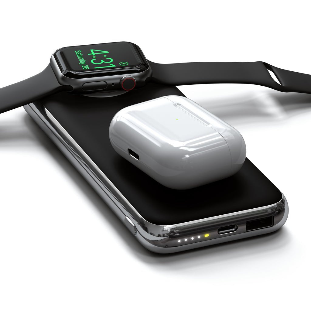 EAN 0879961008796 - Belkin QUATRO 10000 mAh Cargador inalámbrico Negro, Plata imagen 4
