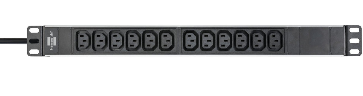 EAN 4007123662692 - Brennenstuhl 1390007112 base múltiple 2 m 12 salidas AC Interior Negro, Plata imagen 2
