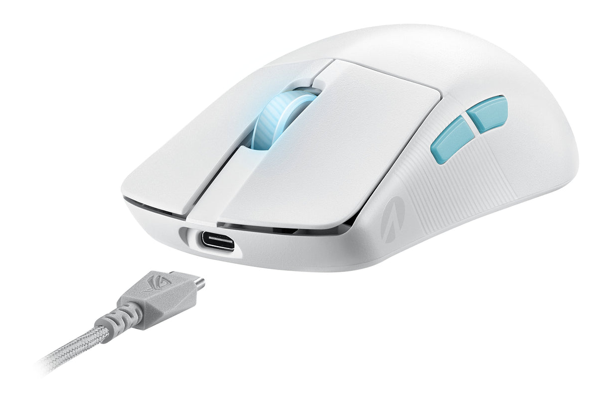EAN 4711387136560 - ASUS ROG Harpe Ace Aim Lab Edition ratón Juego Ambidextro RF Wireless + Bluetooth + USB Type-C Opto-mecán imagen 7