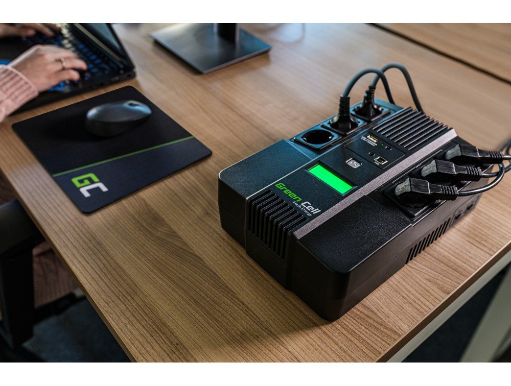 Sai Green Cell® Aio De 600 Va Con Pantalla Lcd