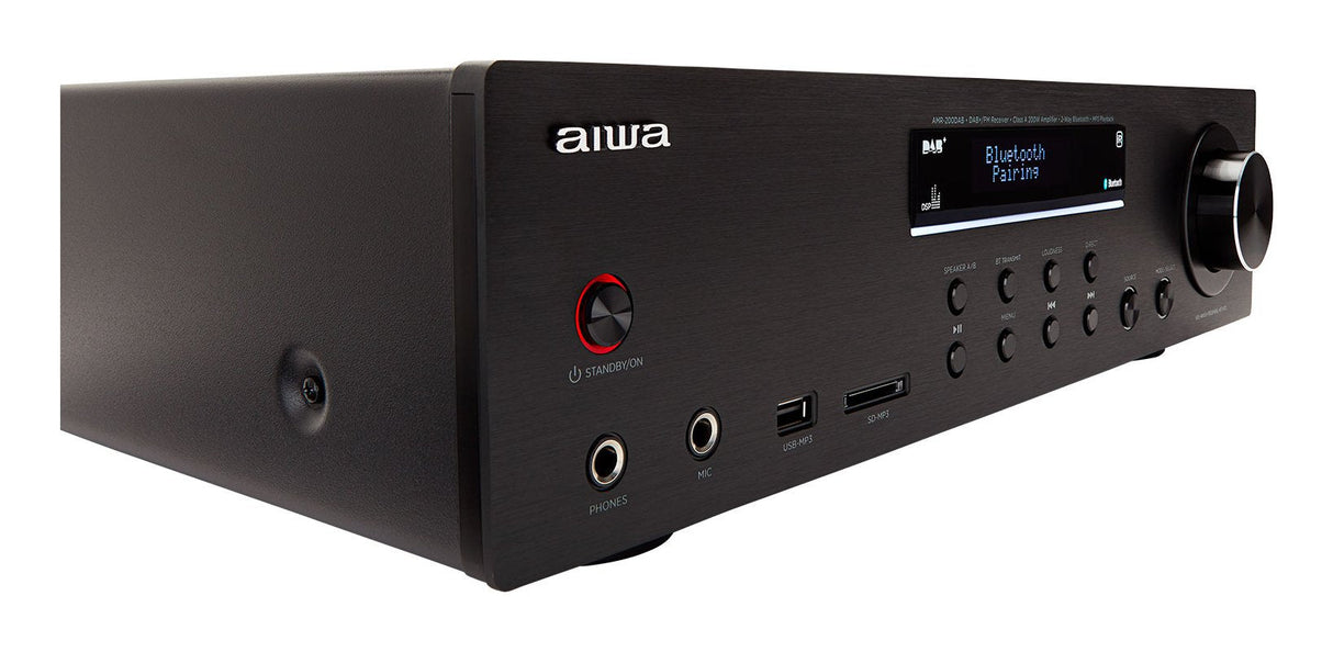Amplificador Estéreo Aiwa Amr-200dab 200w