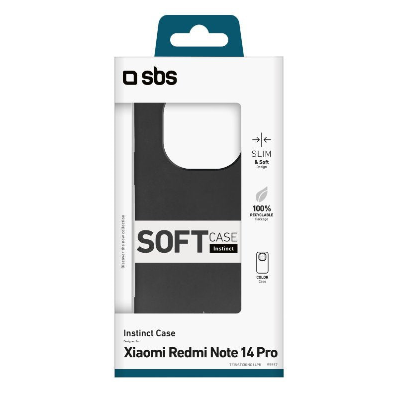 EAN 8018417495557 - SBS TEINSTXIRNO14PK funda para teléfono móvil 16,9 cm (6.67") Negro imagen 2
