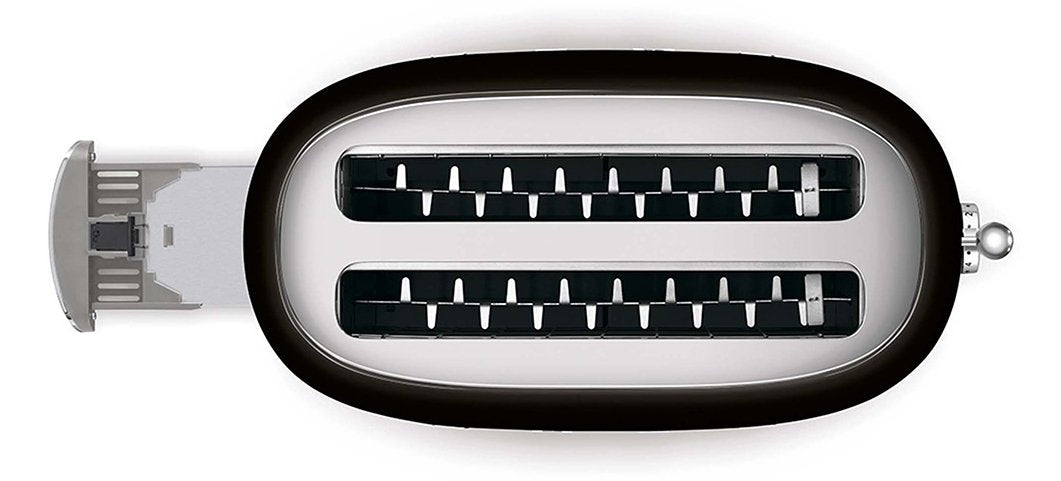 EAN 8017709190798 - Smeg TSF02BLEU tostadora 6 4 rebanada(s) 1500 W Negro imagen 4