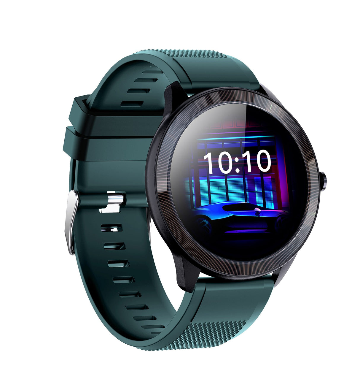 Smartwatch Leotec 1,28" Multisport Wave Verde Pantalla Redonda