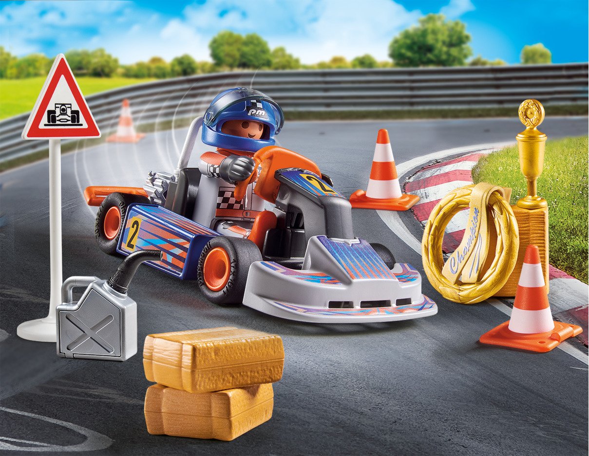 Playmobil 71187 Sports & Action Kart De Carreras