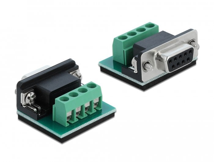 Delock 64140 Convertidor 1 X Serie Rs-232 Db9 A 1 X Serie Rs-485 Con Protección Esd De 15 Kv