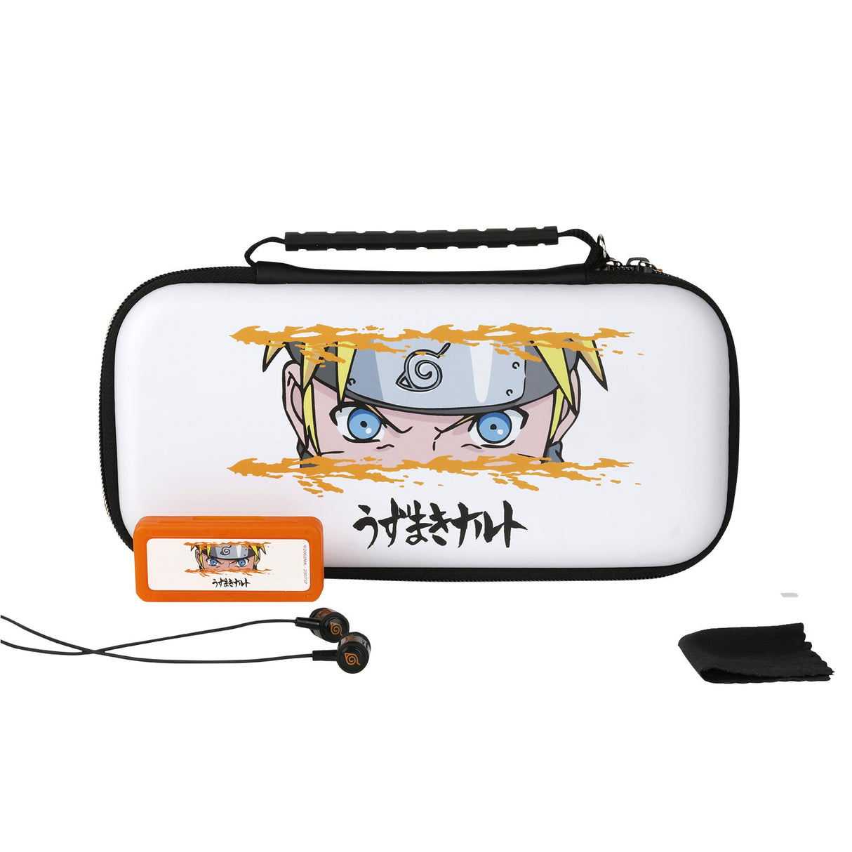 EAN 3328170286794 - Konix Naruto Funda protectora rígida Nintendo EVA (Etileno Acetato de Vinilo) Blanco imagen 1