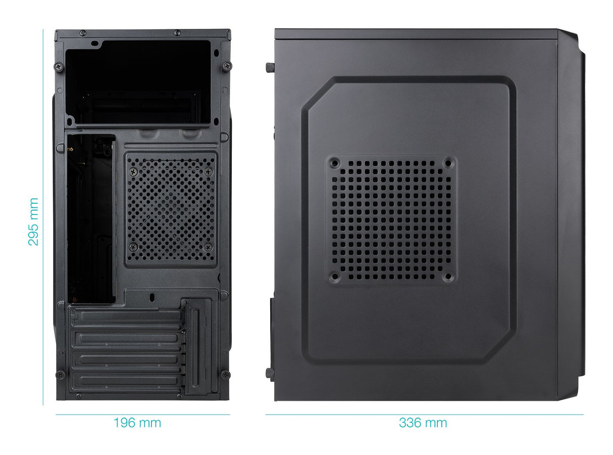 EAN 8433281017238 - TooQ Dodeka Ultra Mini Tower Negro 500 W imagen 2