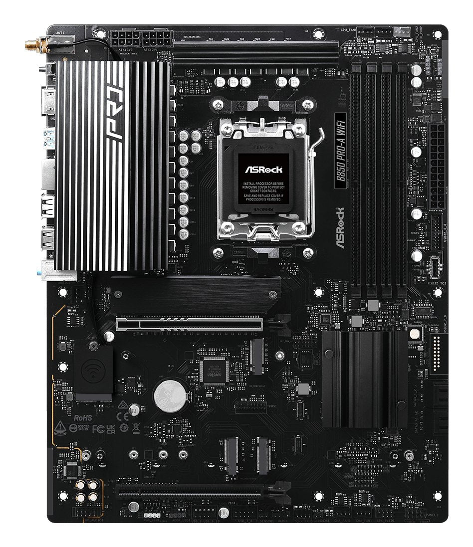 EAN 4711581490192 - Asrock B850 Pro-A WiFi AMD B850 Zócalo AM5 ATX imagen 2