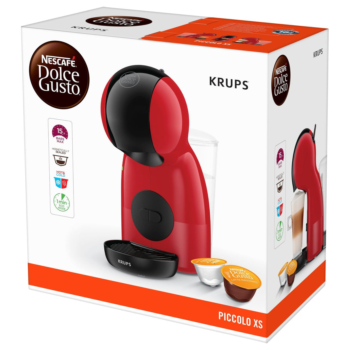 EAN 3016661163777 - Krups NESCAFÉ DOLCE GUSTO KP1A35 Semi-automática Macchina per caffè a capsule 0,8 L imagen 11
