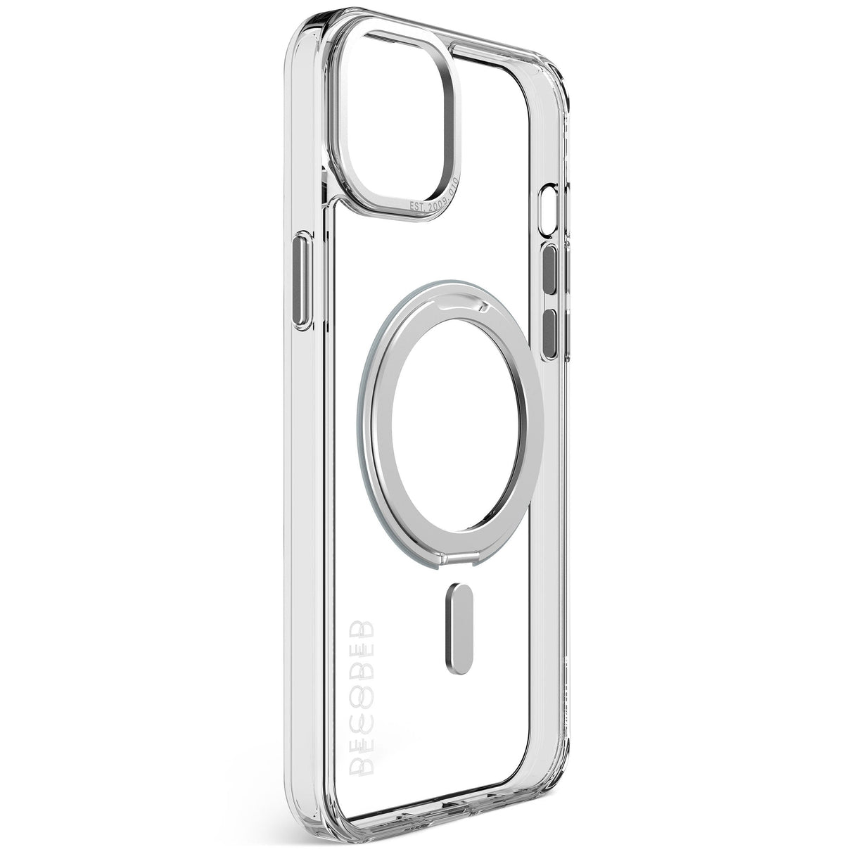 Decoded Recycled Plastic Loop Stand Backcover Ip15 Plus Trans.