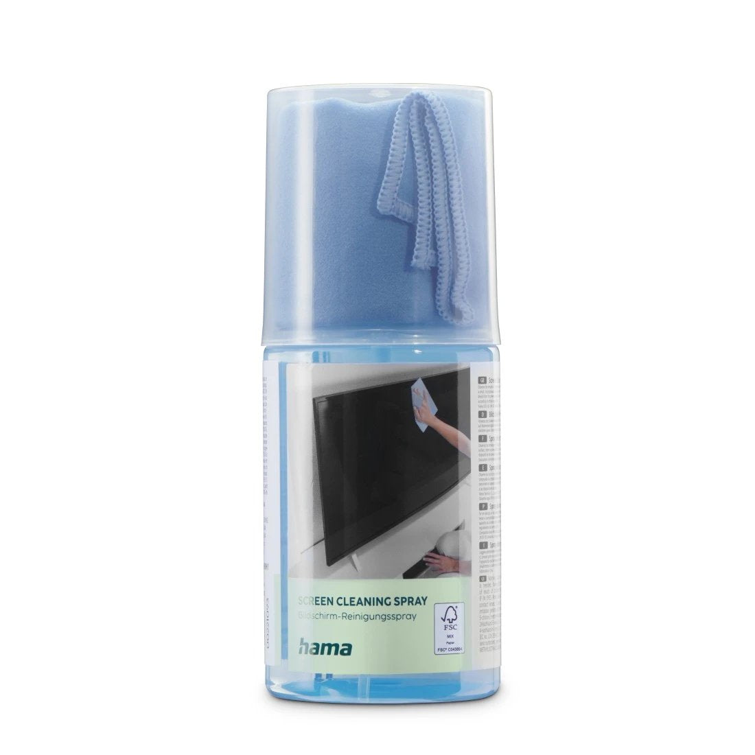 EAN 4047443505637 - Hama 00221093 kit de limpieza para computadora LCD/LED/Plasma Kit de limpieza para equipos 200 ml imagen 1