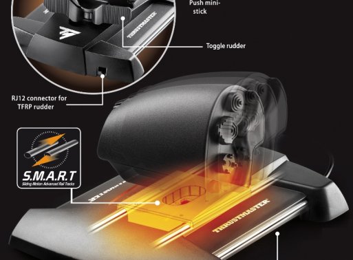 EAN 3362932914846 - Thrustmaster T-16000M FCS Hotas Negro, Naranja USB Palanca de mando Analógico/Digital MAC, PC imagen 7