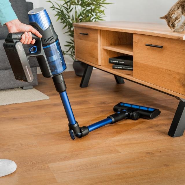 EAN 8435484007955 - Cecotec Conga Rockstar 8500 Infinity ErgoWet Animal T Batería Seca y húmeda Sin bolsa 250 W Negro, Azul imagen 9