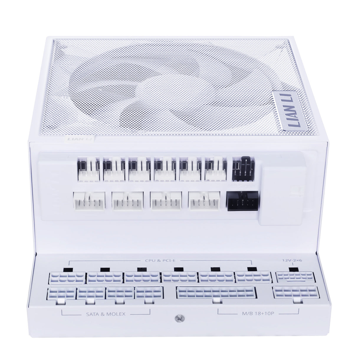 EAN 4718466017123 - Lian Li EG1200G unidad de fuente de alimentación 1200 W 24-pin ATX SFX Blanco imagen 3