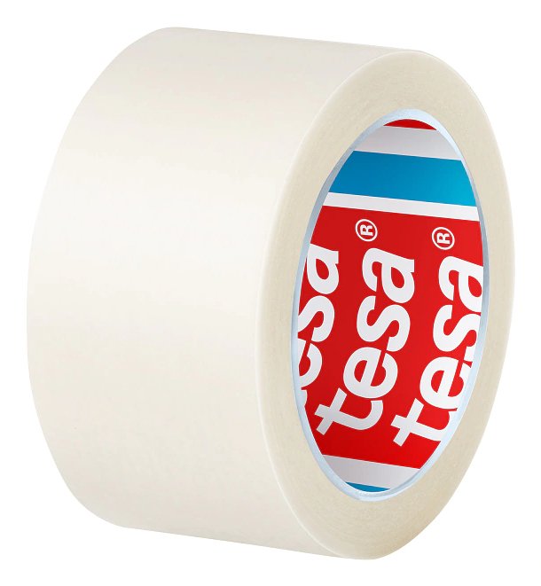 Tesa Paper Pack De 1 Cinta Adhesiva De Papel 19mm X 10 Metros - Casi Invisible En Superficies De Color Claro - Se Puede