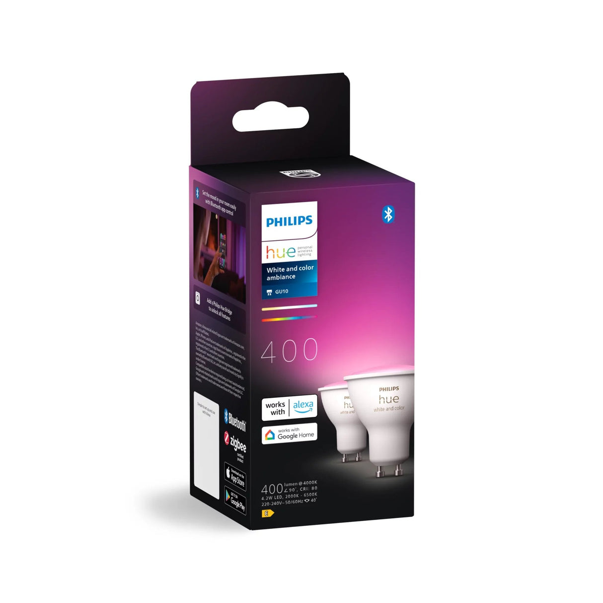 Philips Hue Wca 4.2w Gu10, 2pcs Pack