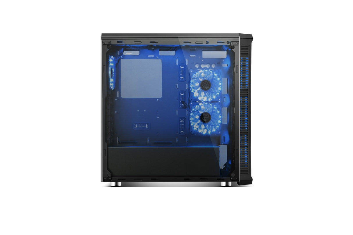 Caja Pc Nox Atx Hummer Tgx. Torre. Cristal Templado Usb 3.0 Con Ventiladores
