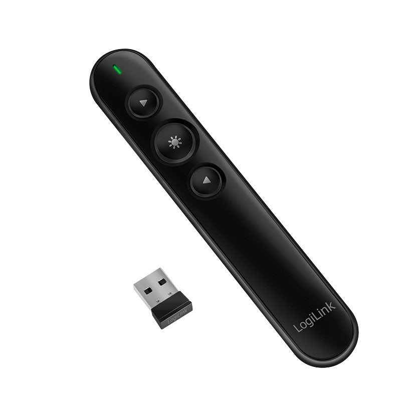 Logilink Id0190 Wireless Presenter 2.4 Ghz Inalámbrico Rf Negro