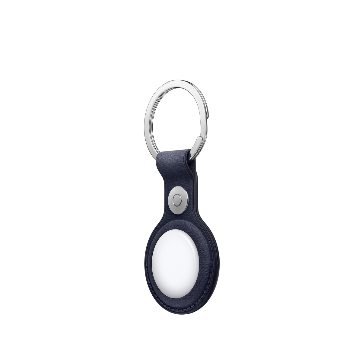 Airtag Finewoven Key Ring Navy