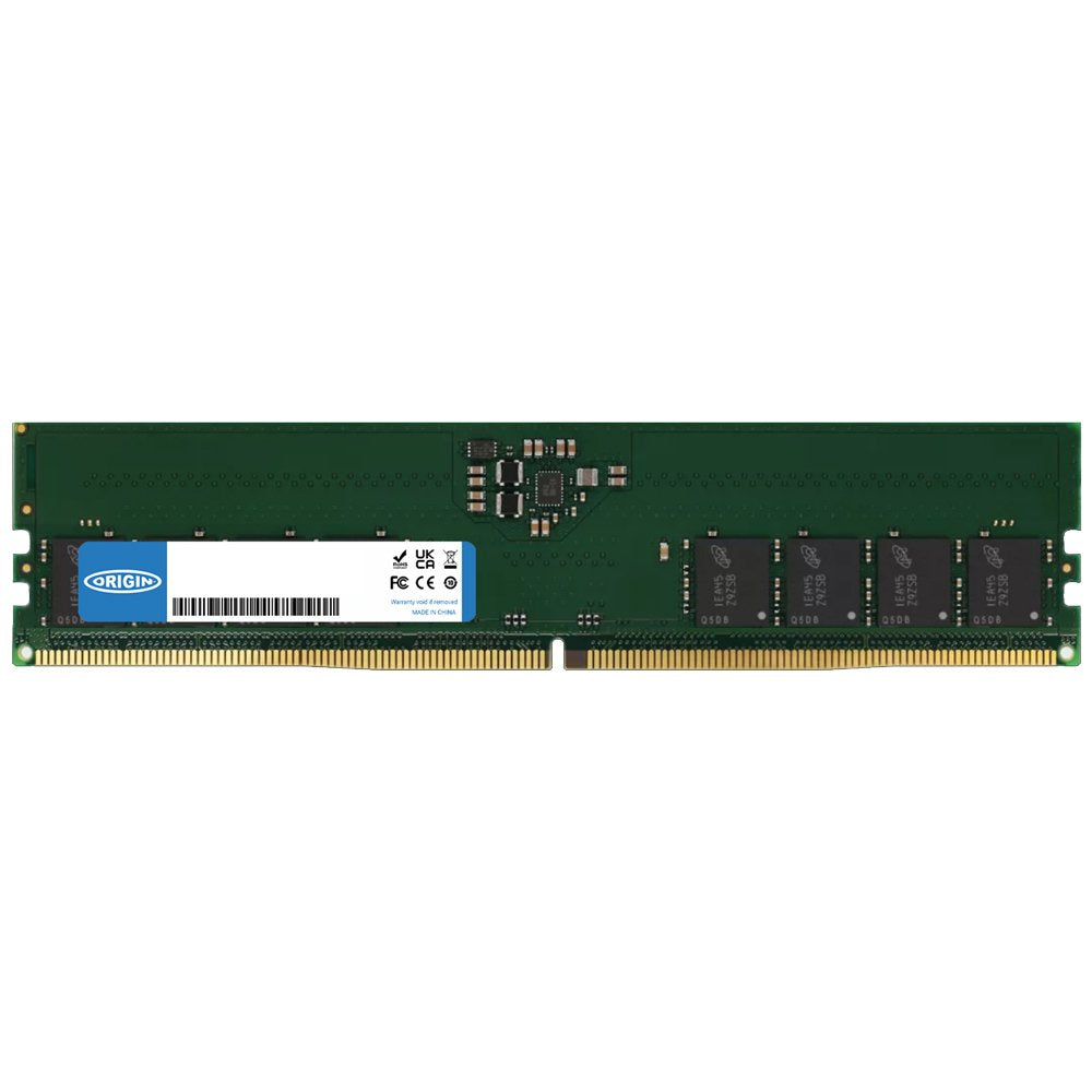 Memoria Origin Storage 32gb Ddr5 Non-Ecc 1.1v 1 X 32 Gb 4800mhz Udimm 2rx8