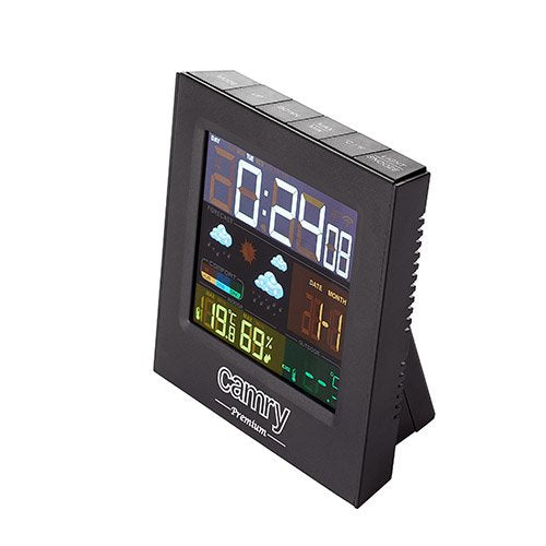 EAN 5902934831499 - Camry Premium CR 1166 estación meteorológica digital Negro AC/Batería imagen 3