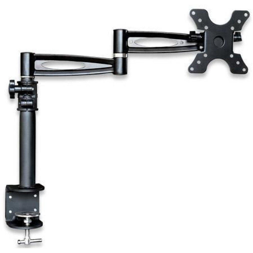 Soporte De Escritorio Giratorio Techly Ica-Lcd 502bk Para Monitores Lcd De 13-27" Hasta 6kg