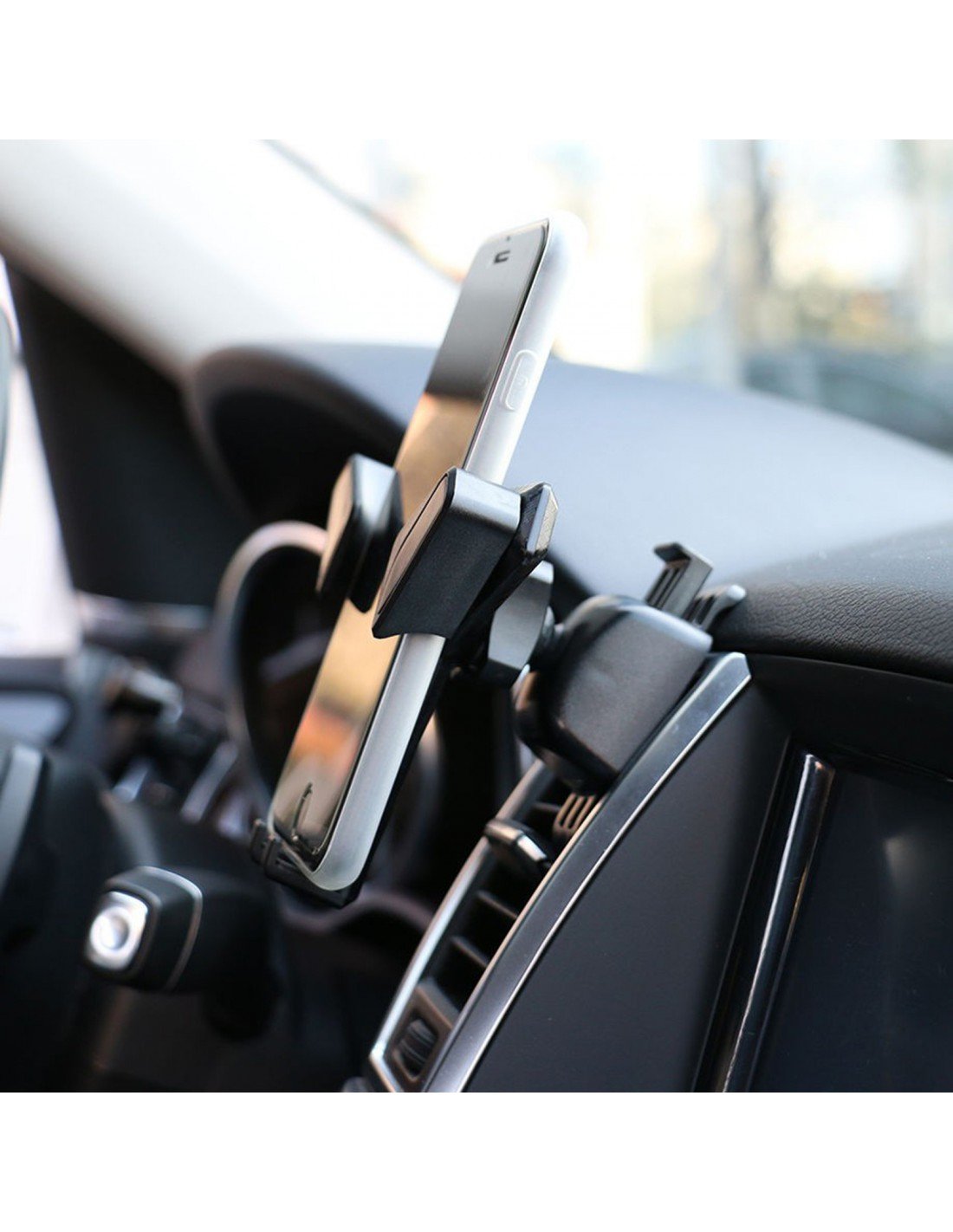Akashi Altairvtcar Soporte Coche Universal Para Móvil Hasta 6.5''