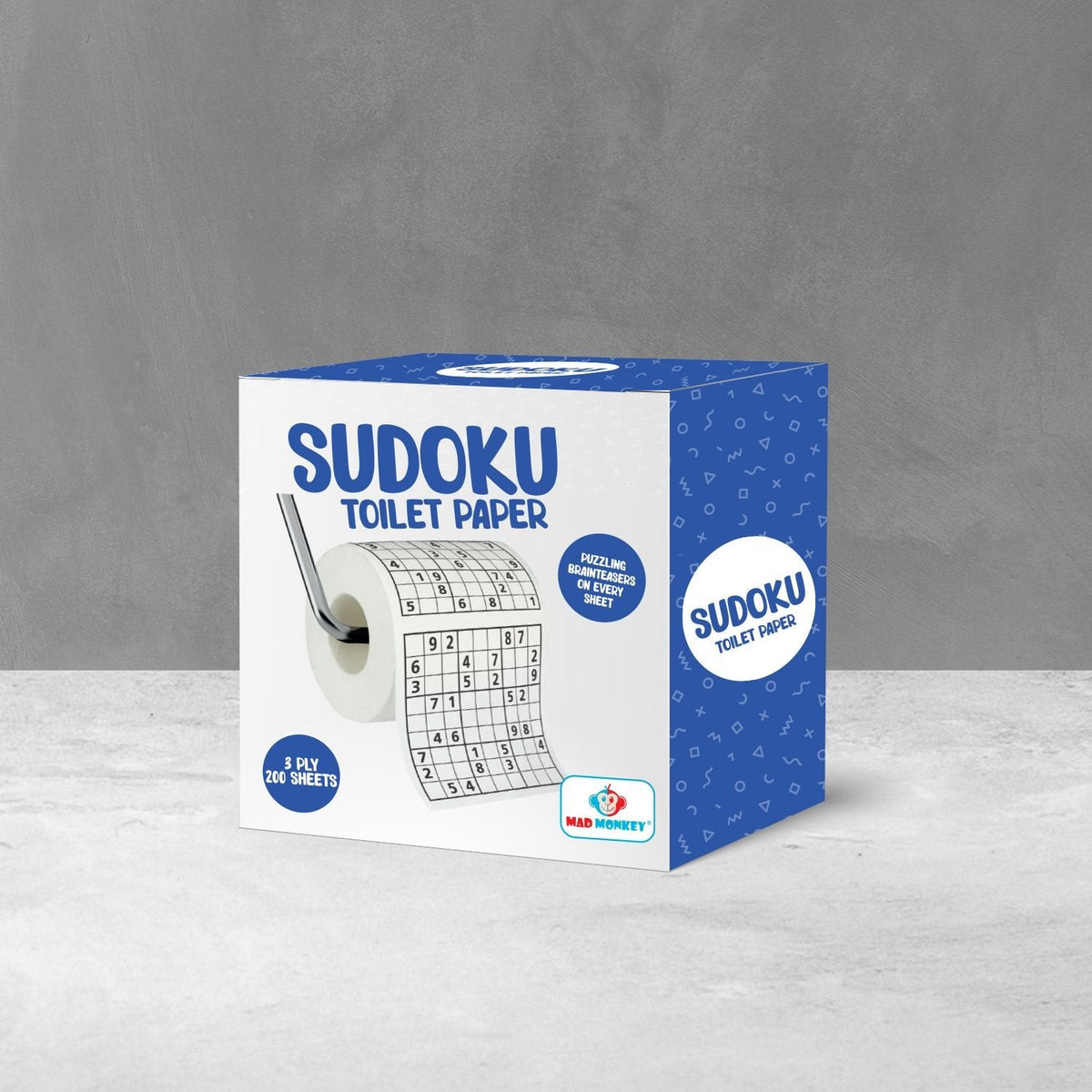 Mad Monkey - Papel Higiénico "Sudoku"