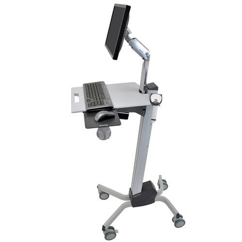 Soporte Ergotron Neo-Flex Lcd Cart Gris Panel Plano Carro De Suelo Con Ruedas Multimedia