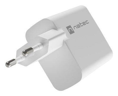 EAN 5901969444230 - NATEC NUC-2142 cargador de dispositivo móvil Universal Blanco Corriente alterna Carga rápida Interior imagen 8