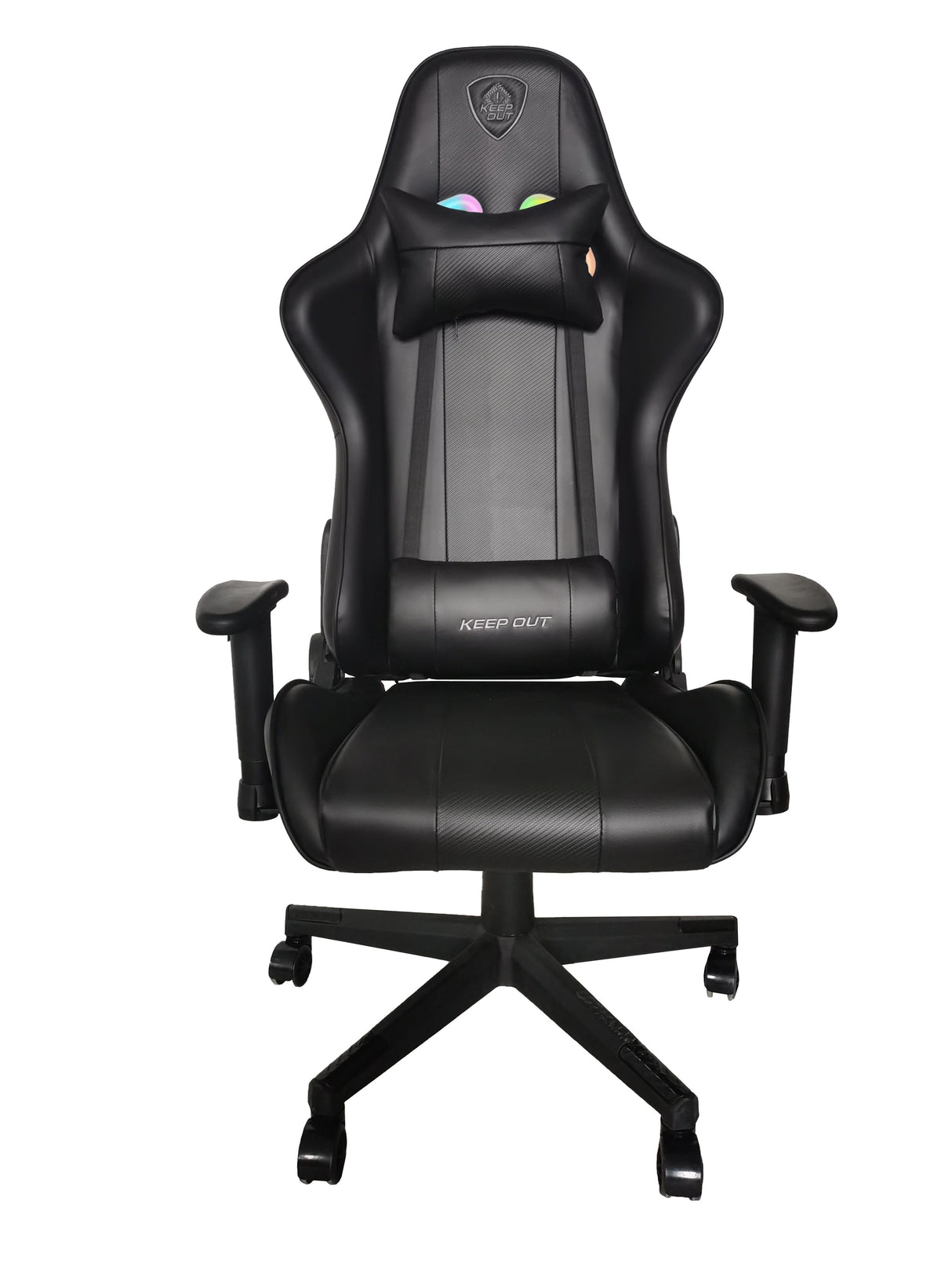 EAN 8435099529057 - KeepOut XSRGB-RACING silla para videojuegos Silla para videojuegos universal Asiento acolchado Negro imagen 10