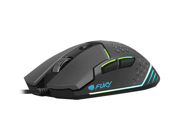 Fury Battler Ratón Usb Tipo A Óptico 6400 Dpi Mano Derecha