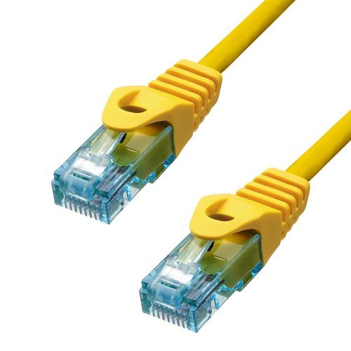 EAN 5714590020151 - ProXtend 6AUTP-01Y cable de red Amarillo 1 m Cat6a U/UTP (UTP) imagen 1