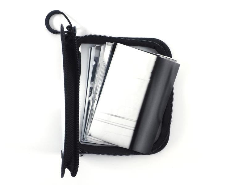 Foldersys Reissverschlussbeutel A6 Transparente