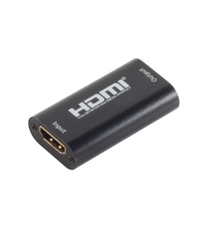 S-Impuls Hdmi Amplificador, Metal, 4k30hz, Negro