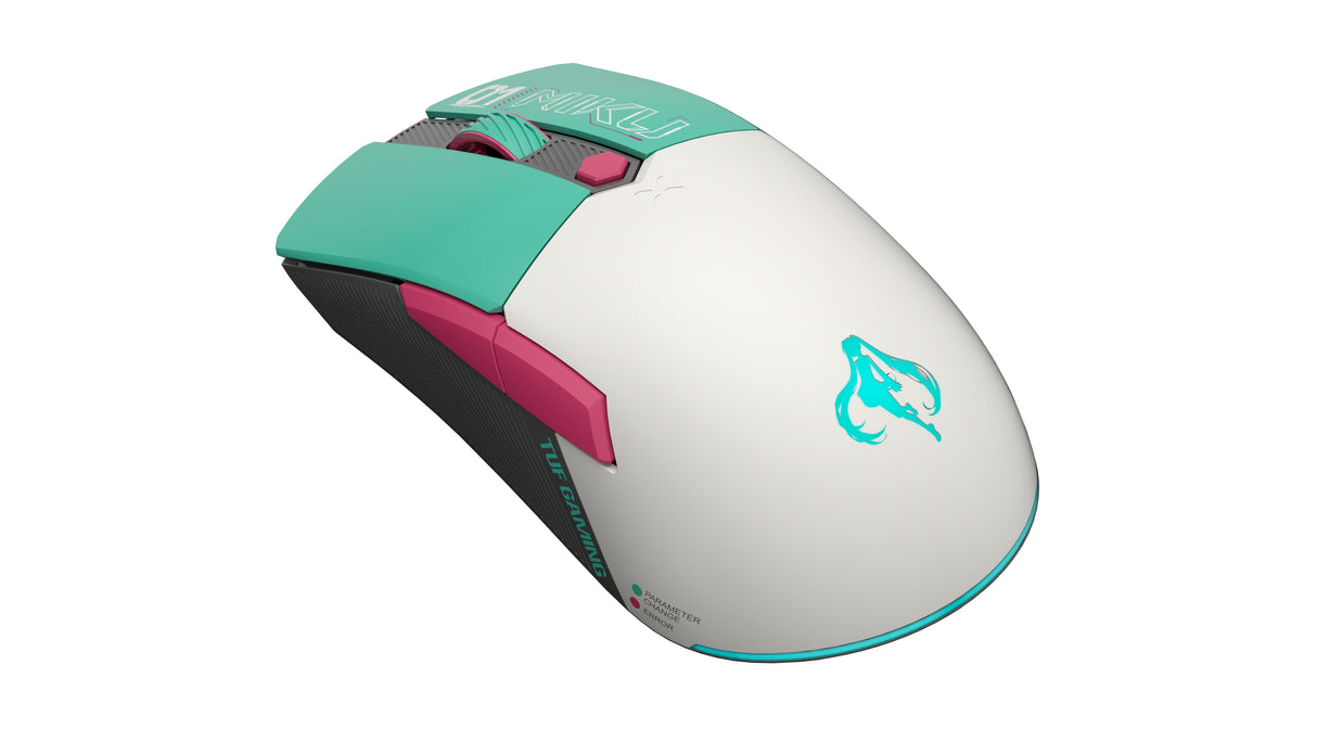 Raton Asus Tuf Gaming Mini Wireless Hatsune Miku Edition