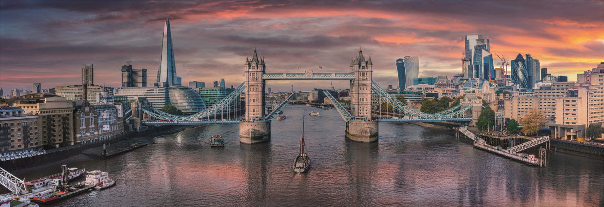 Puzzle Panorama Across The River Thames High Quality 1000pzs