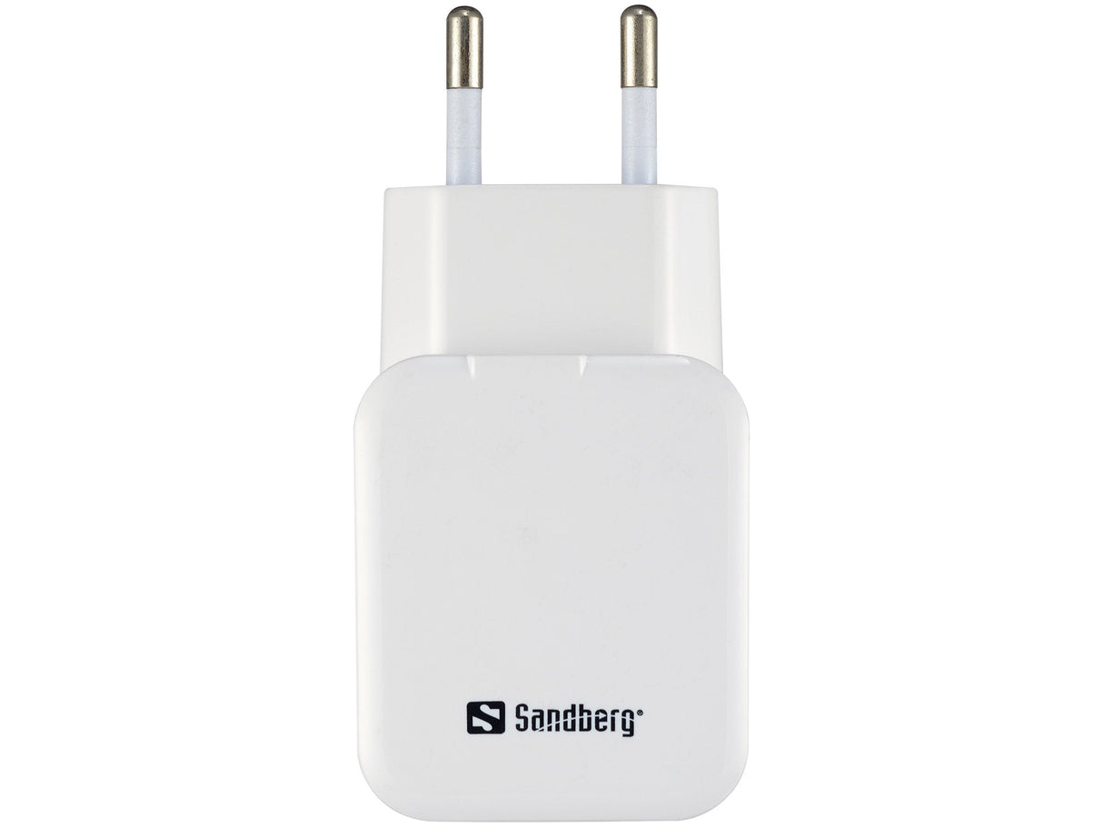 Sandberg Ac Charger Dual Usb 2.4+1a Eu